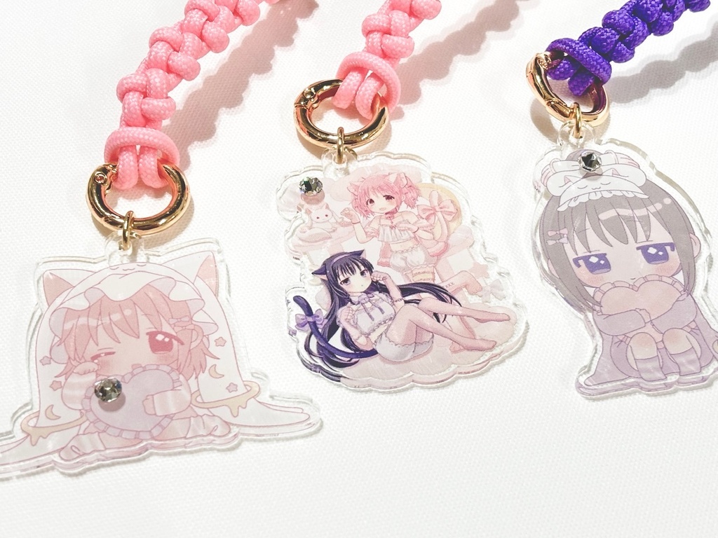 魔法少女まどか☆マギカ アクリルキーホルダー(全３種類)