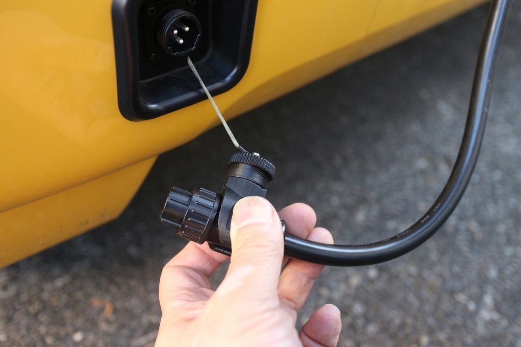 N-VAN 外部電源入力キット用フタ固定クリップ 3Dプリント用STLデータ