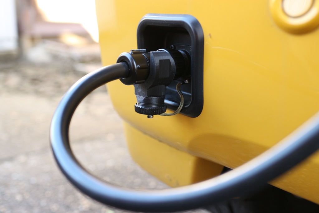 N-VAN 外部電源入力キット用フタ固定クリップ 3Dプリント用STLデータ