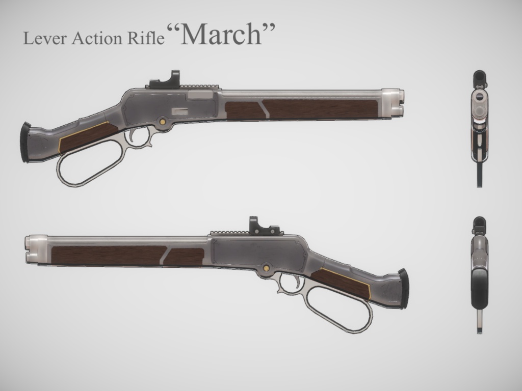 オリジナル3Dモデル『メルキュリアス - The BlackQueen - 』