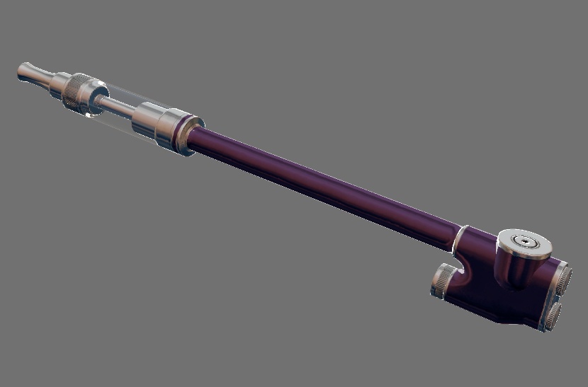 オリジナル3Dモデル『メルキュリアス - The BlackQueen - 』