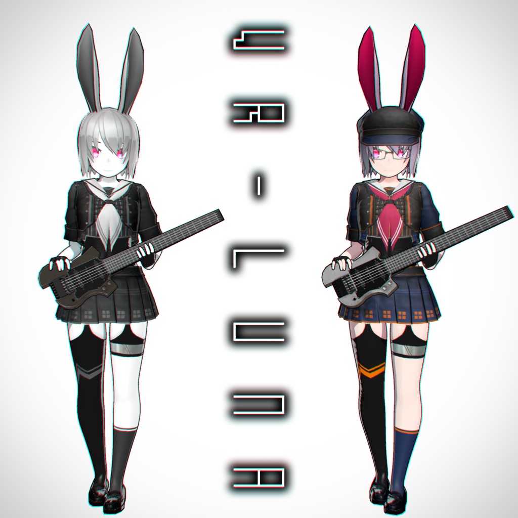 オリジナル3Dモデル『VR-LUNA -ヴリューナ-』