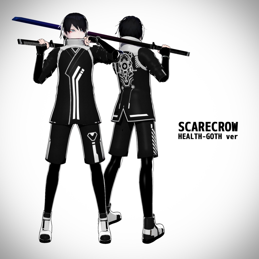 オリジナル3Dモデル『SCARECROW -スケアクロウ-』