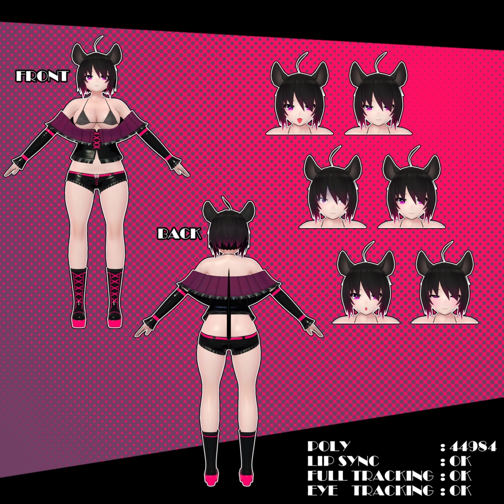 オリジナル3Dモデル『LunarSea ルナーシー + Alpha』