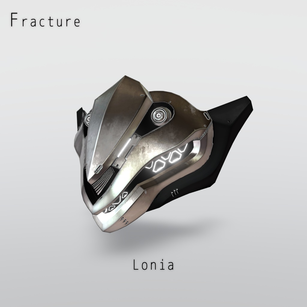 面頬型防御装甲 "Fracture"