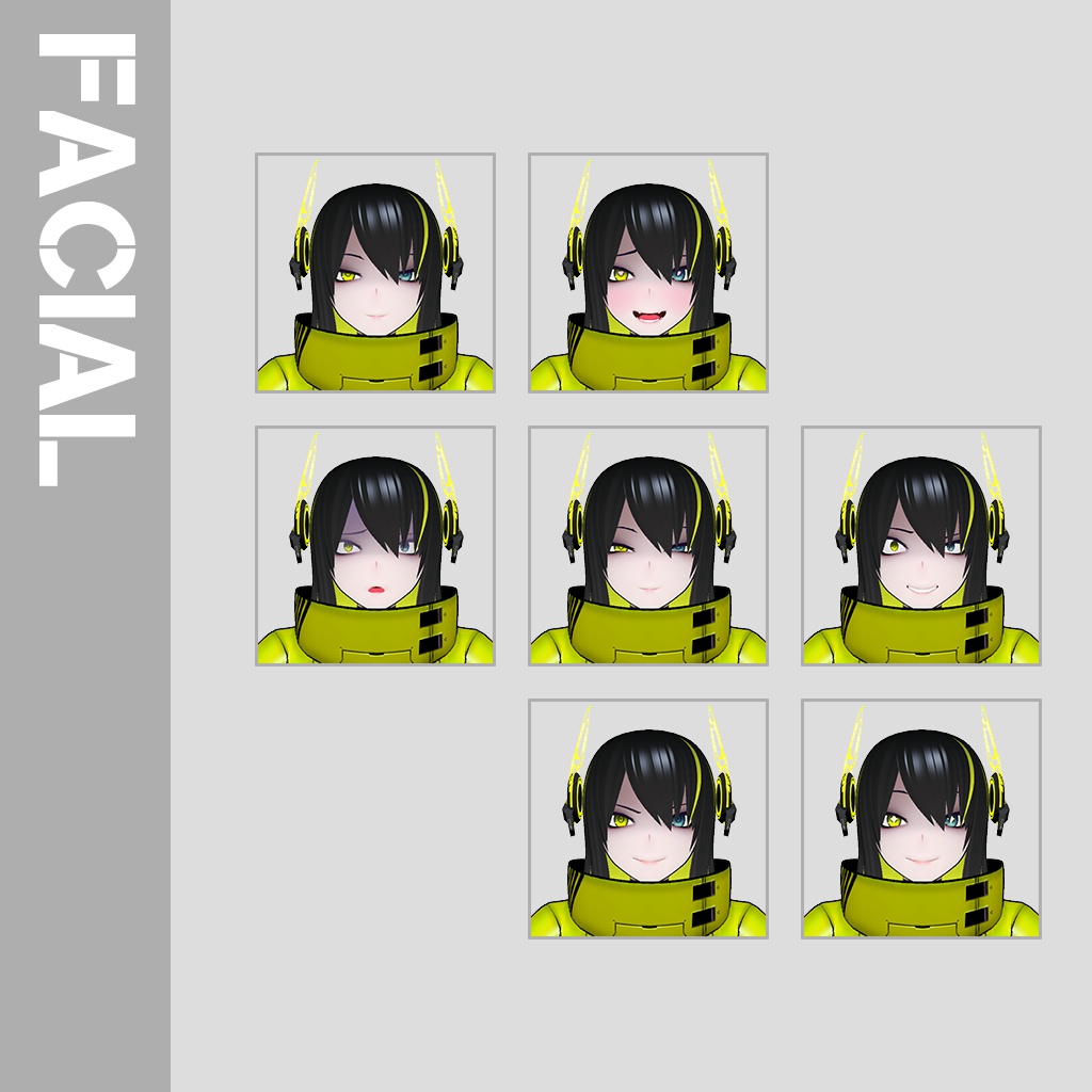 オリジナル3Dモデル『レオニィド Leonid』