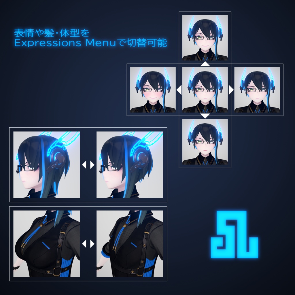 オリジナル3Dモデル『レオニィド Leonid』