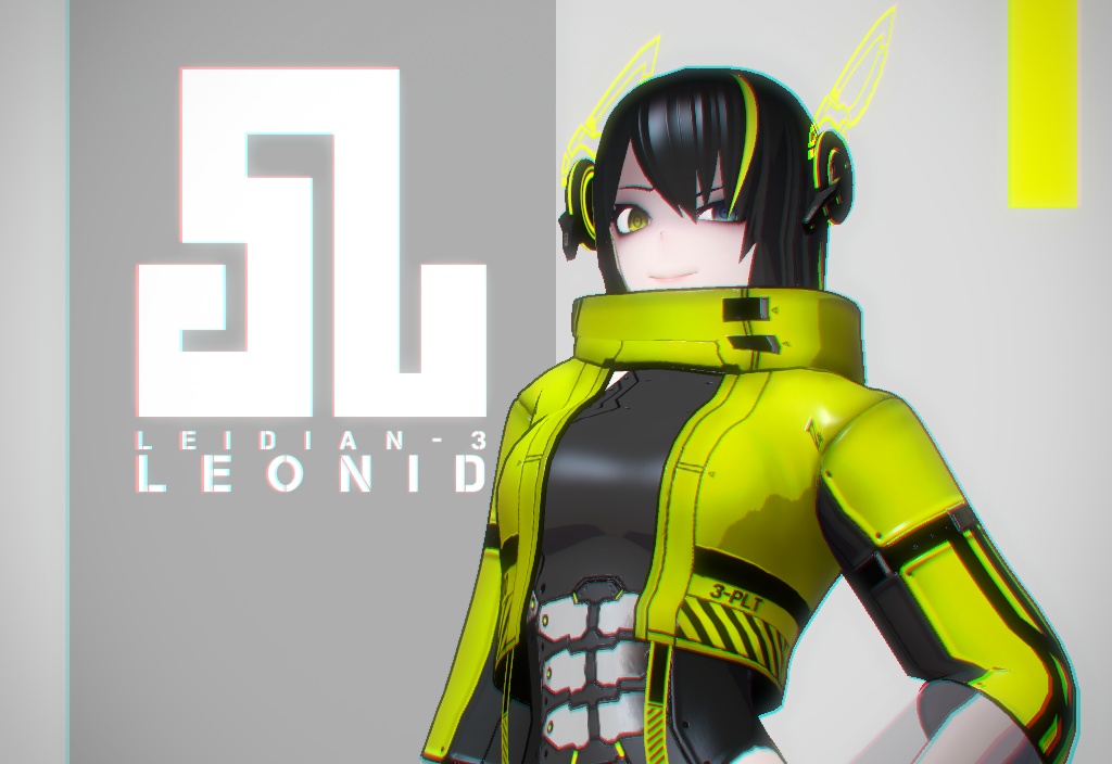 オリジナル3Dモデル『レオニィド Leonid』
