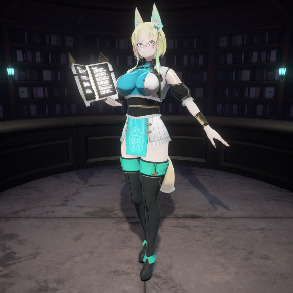 オリジナル3Dモデル『フォネリア』