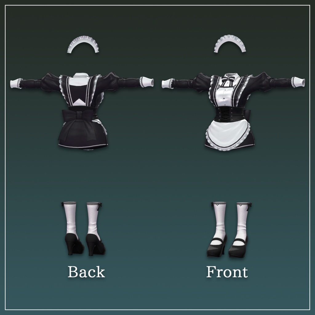 オーニキス・ミニメイド for Female【複数アバター対応】