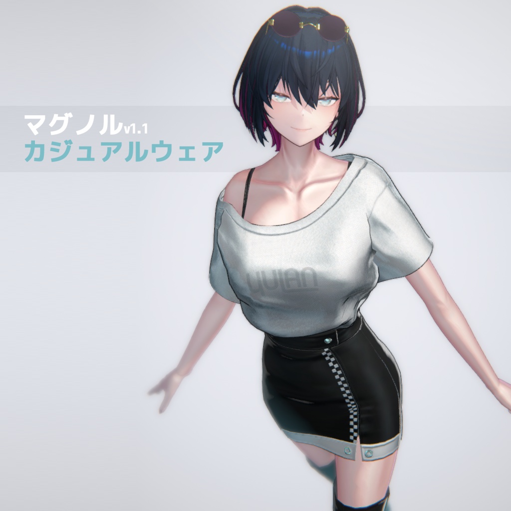 オリジナル3Dモデル「マグノル」