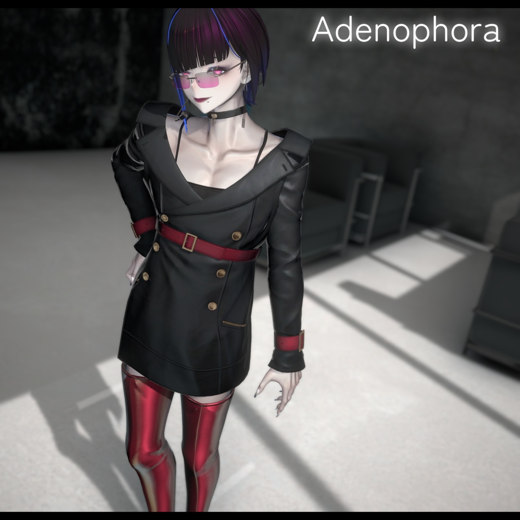 オリジナル3Dモデル「アデノフォラ」