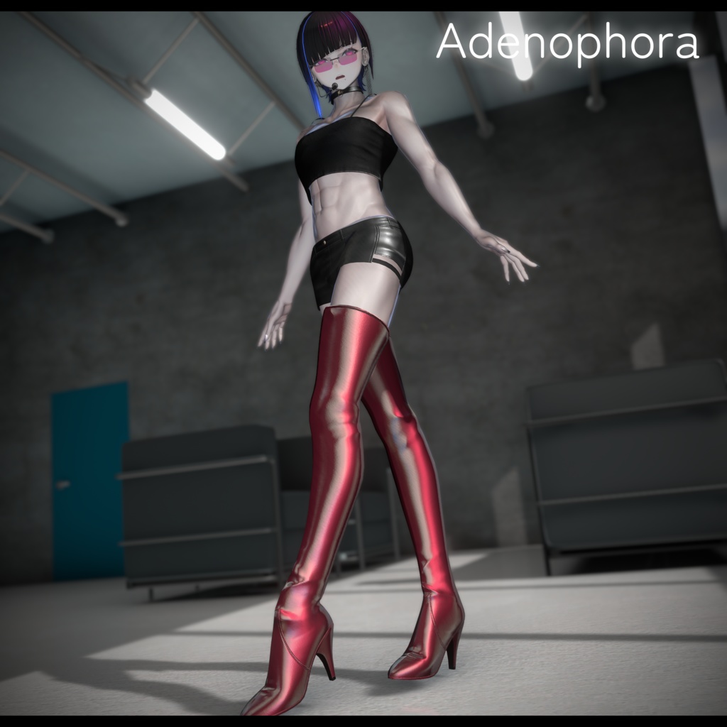 オリジナル3Dモデル「アデノフォラ」