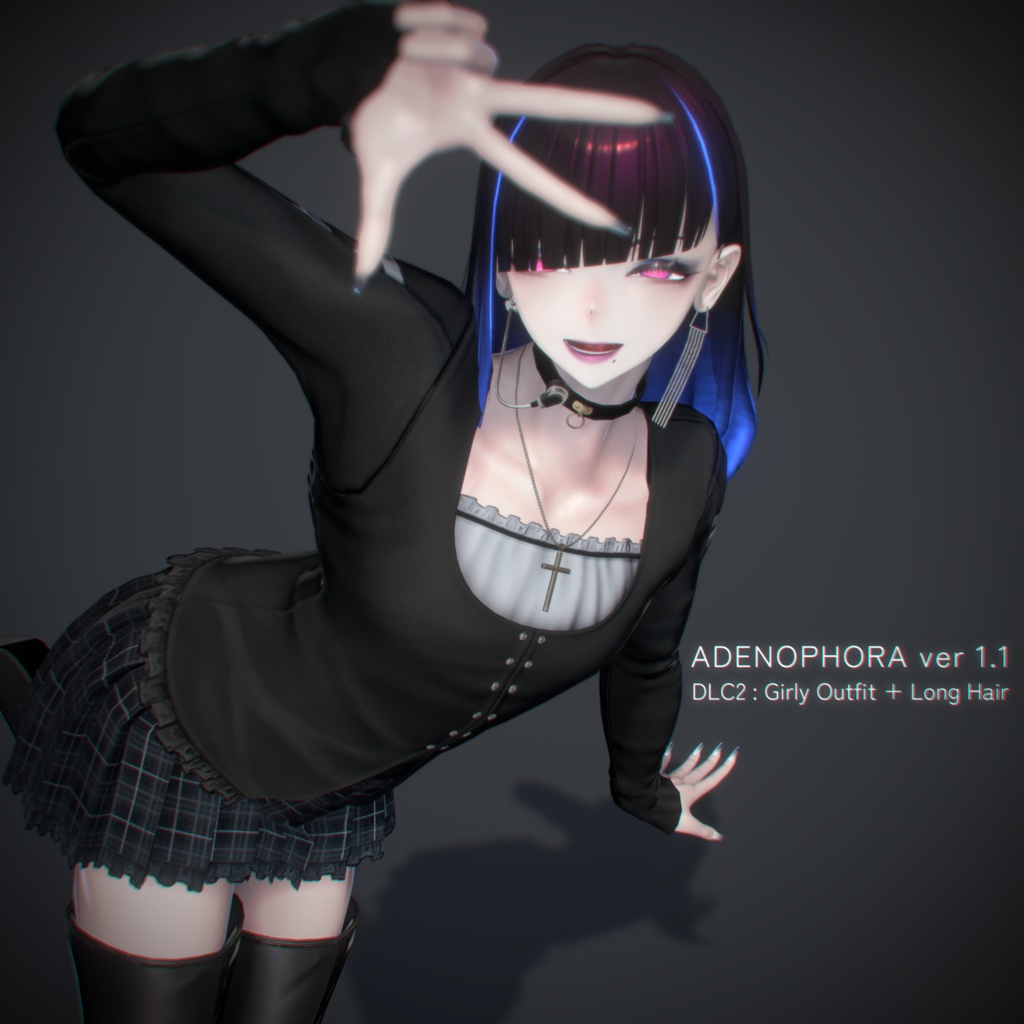 オリジナル3Dモデル「アデノフォラ」