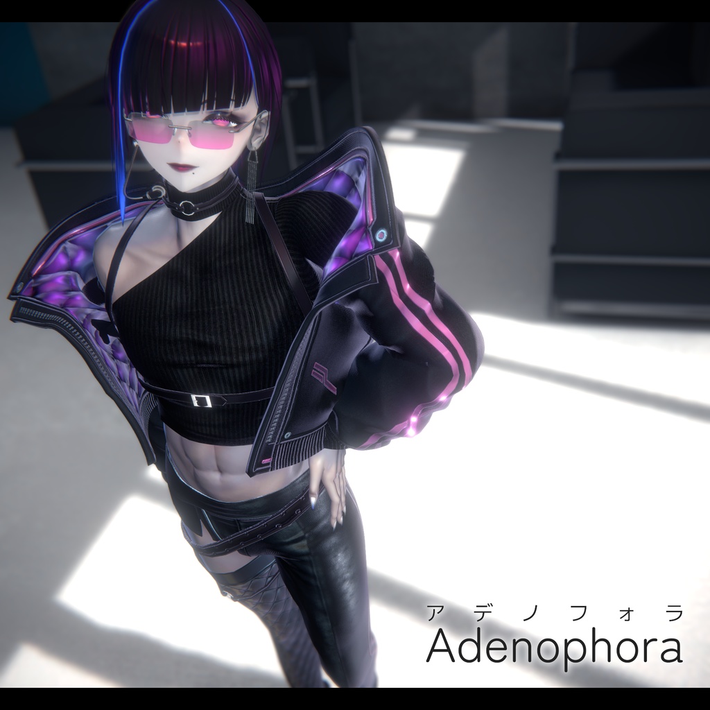 オリジナル3Dモデル「アデノフォラ」