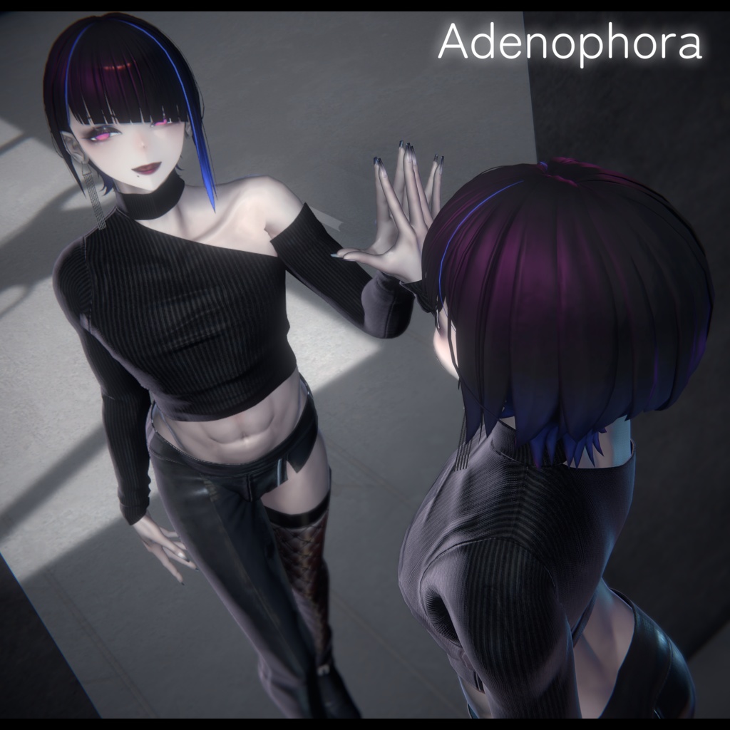 オリジナル3Dモデル「アデノフォラ」