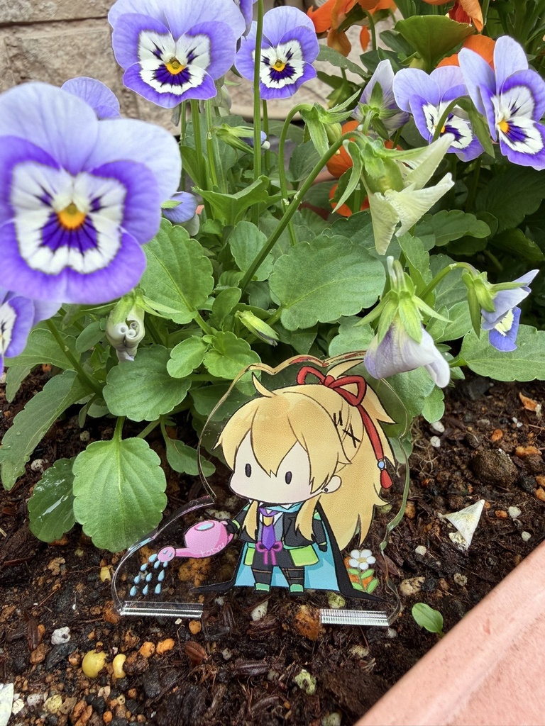 お散歩ちゃんガーデンピック