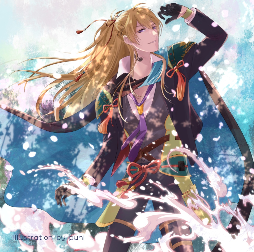 スクエア型イラストカード