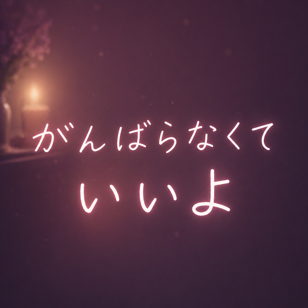 今日はもう頑張らなくていいよ【シチュボ】