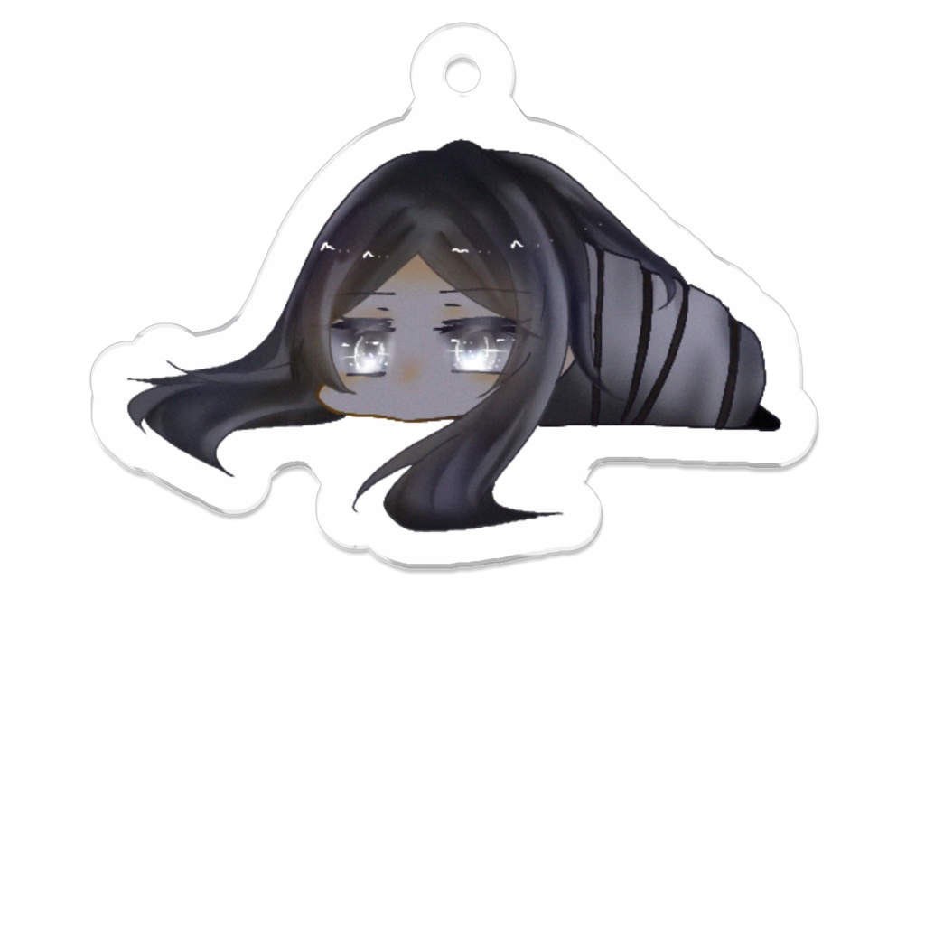 【canvas】シラヌイ(簀巻き)キーホルダー