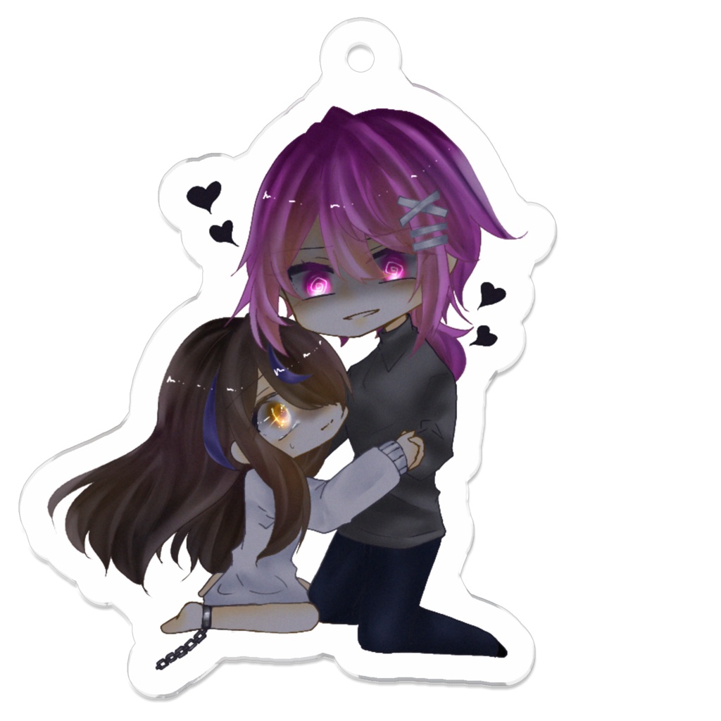 【canvas】エルヴェ＆オランジュ(アデル)アクキー