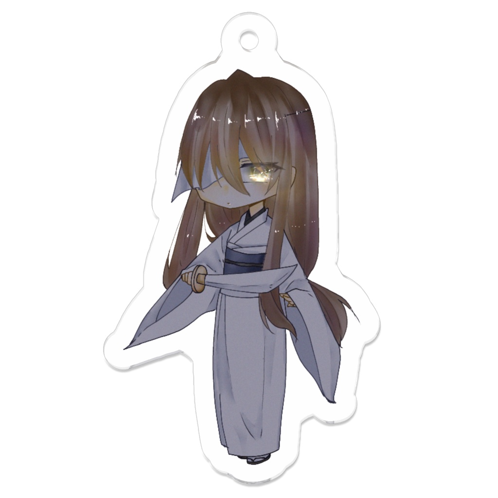 【紫月下】飼い主さんアクキー