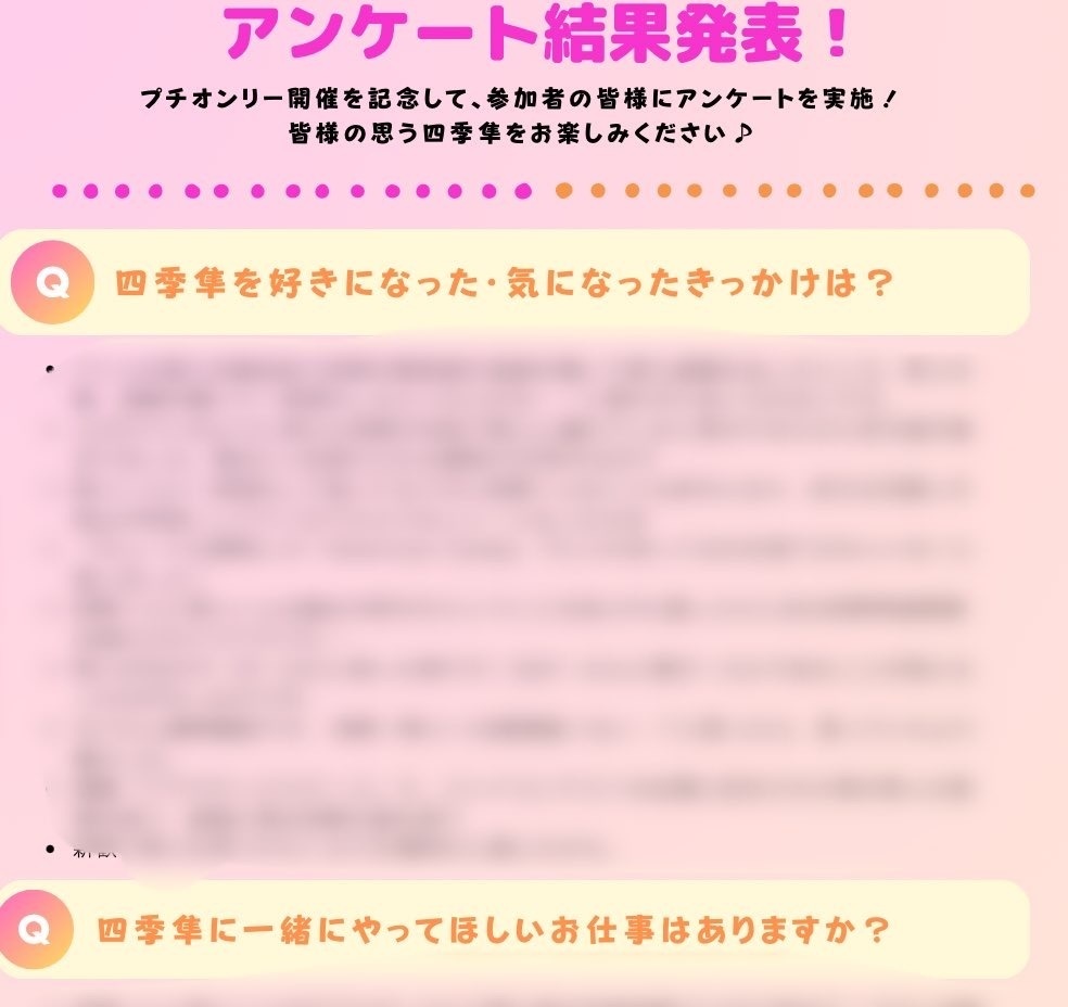 四季隼プチオンリー「Singin' Heartful-song!」パンフレット