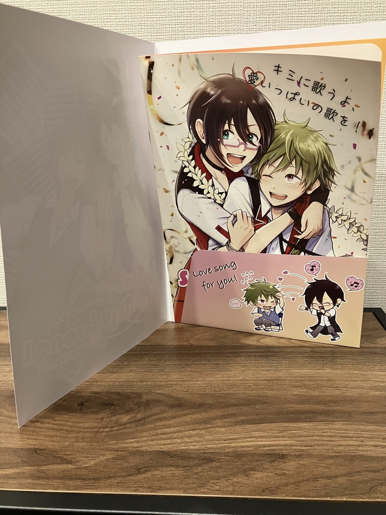 四季隼プチオンリー「Singin' Heartful-song!」ペーパーホルダー