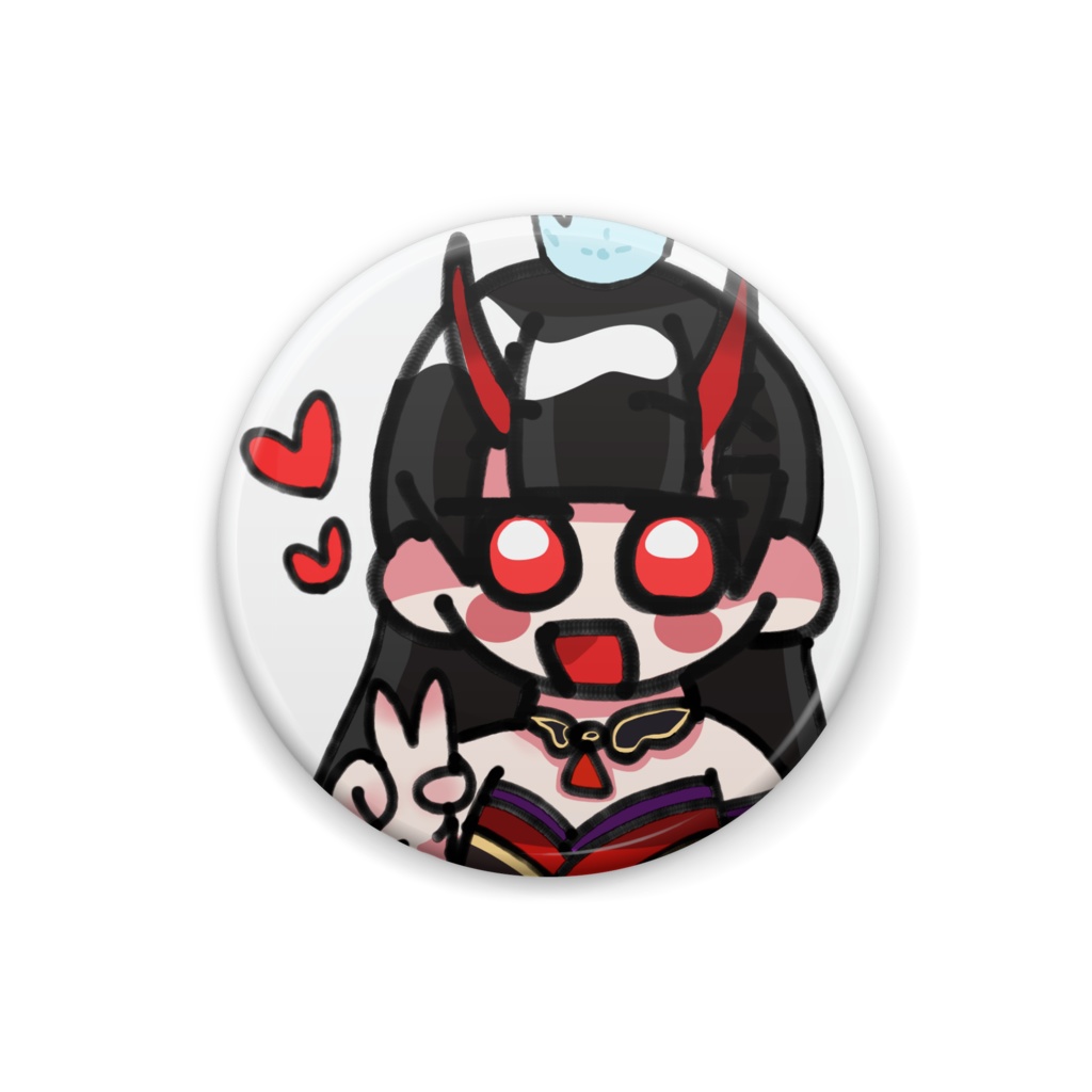 もえ缶バッジ