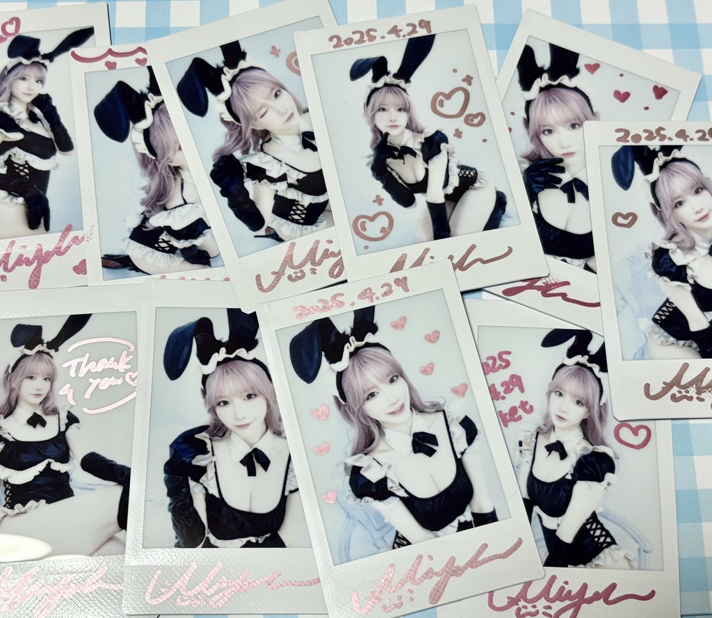 バニーガールランダムチェキ