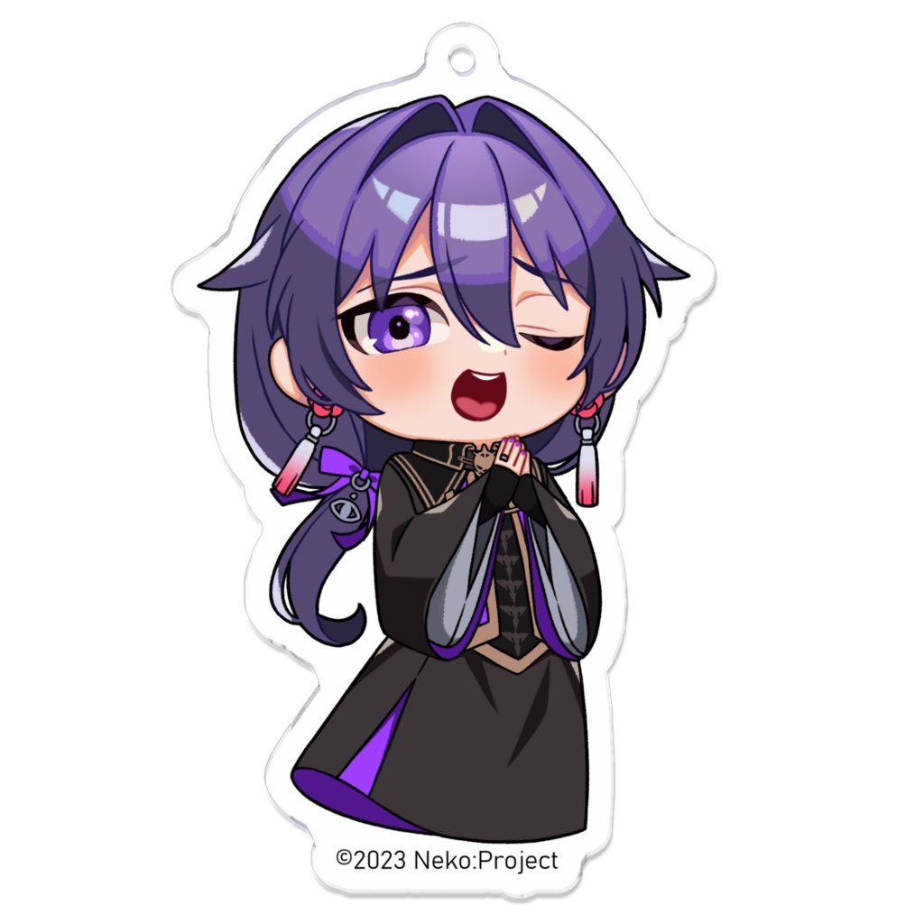 【御堂紫季】アクリルキーホルダー(グループ衣装Ver.)