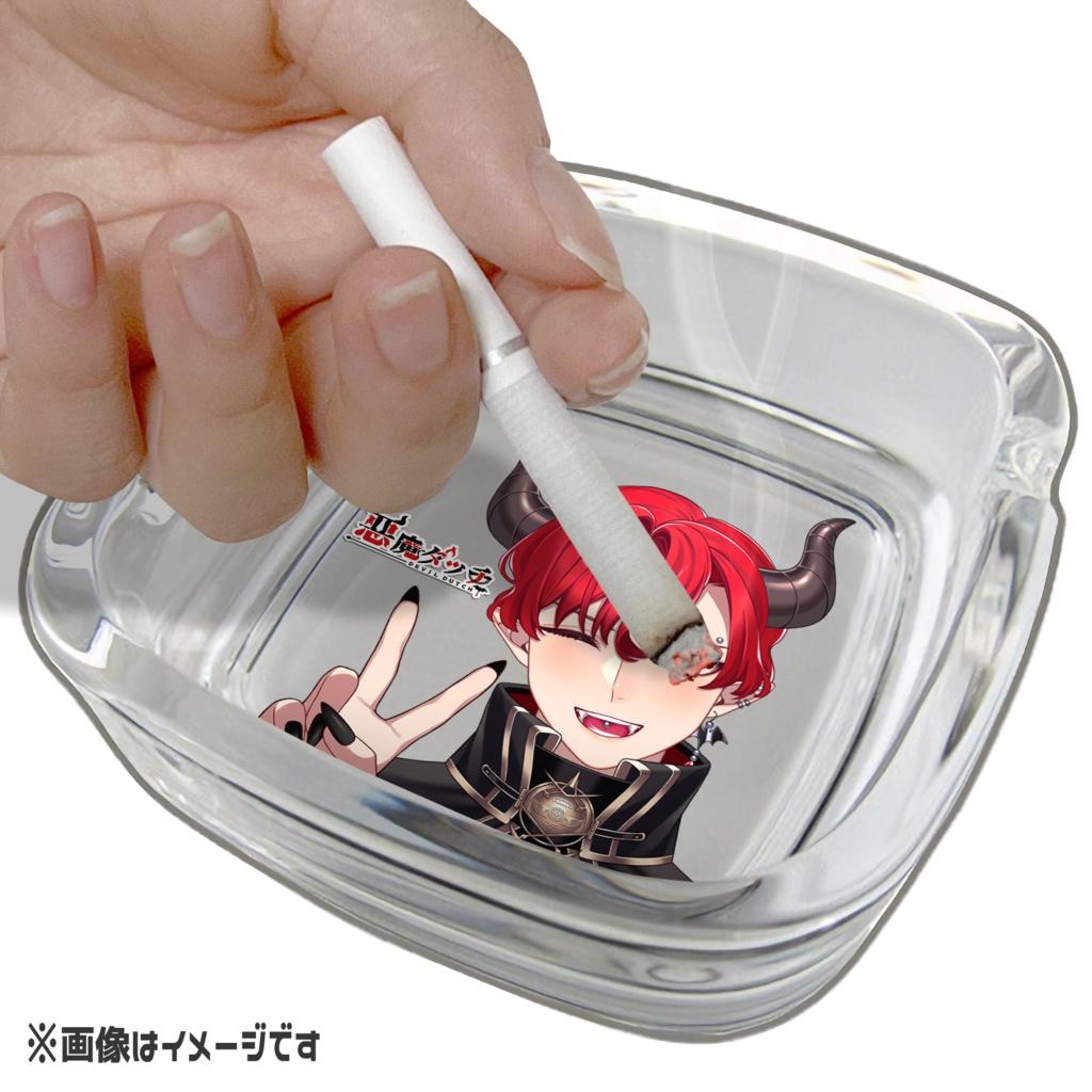 誕生記念グッズ】ダチ虐根性焼き灰皿【悪魔ダッチ】 - ✦Neko:Project