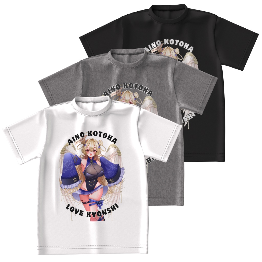 【愛ノ琴羽】ビッグシルエットTシャツ