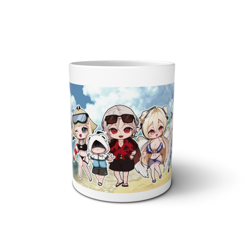 【9月限定】大集合！水着REW所属ライバー マグカップ