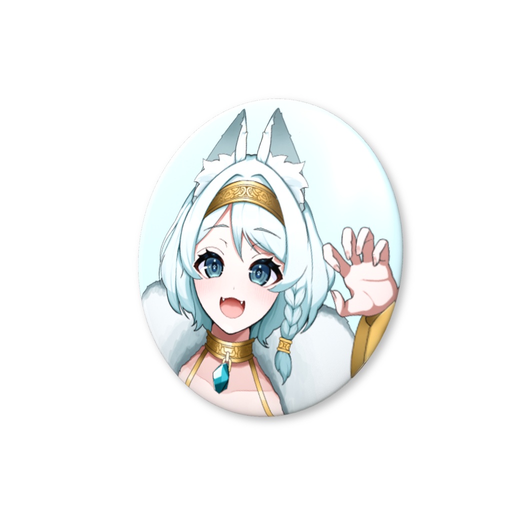 【狗瀬もえ】缶バッジ