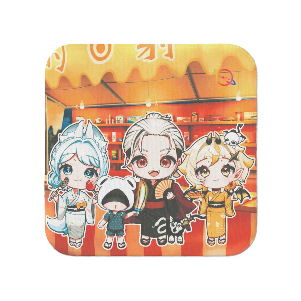 【期間限定】REW浴衣SDハンドタオル