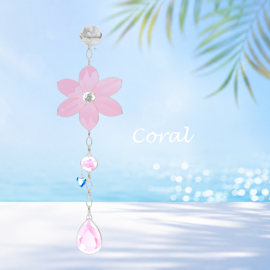 【3Color】Flower_Earring