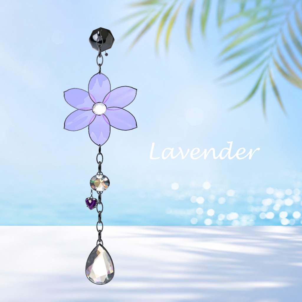【3Color】Flower_Earring