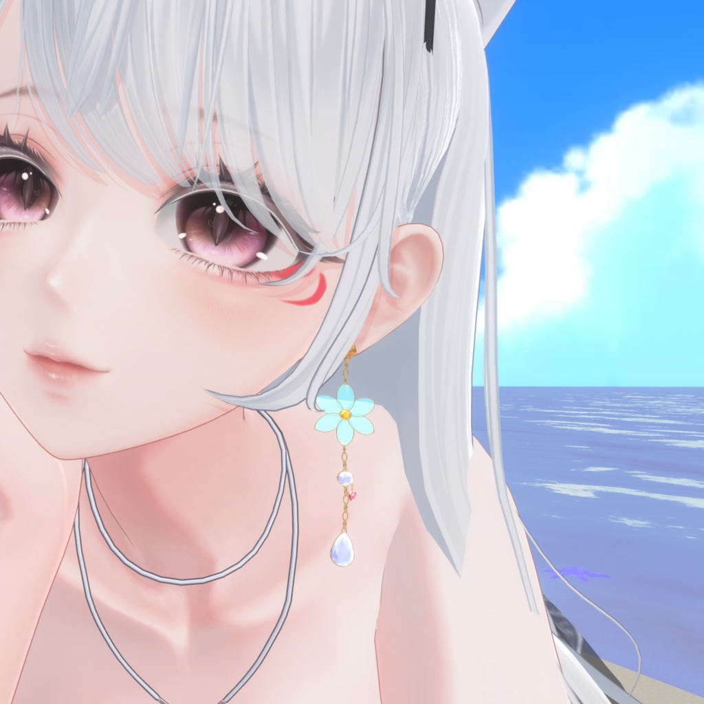 【3Color】Flower_Earring