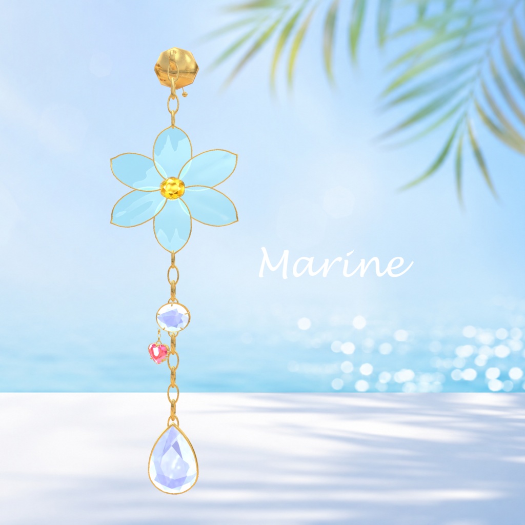 【3Color】Flower_Earring