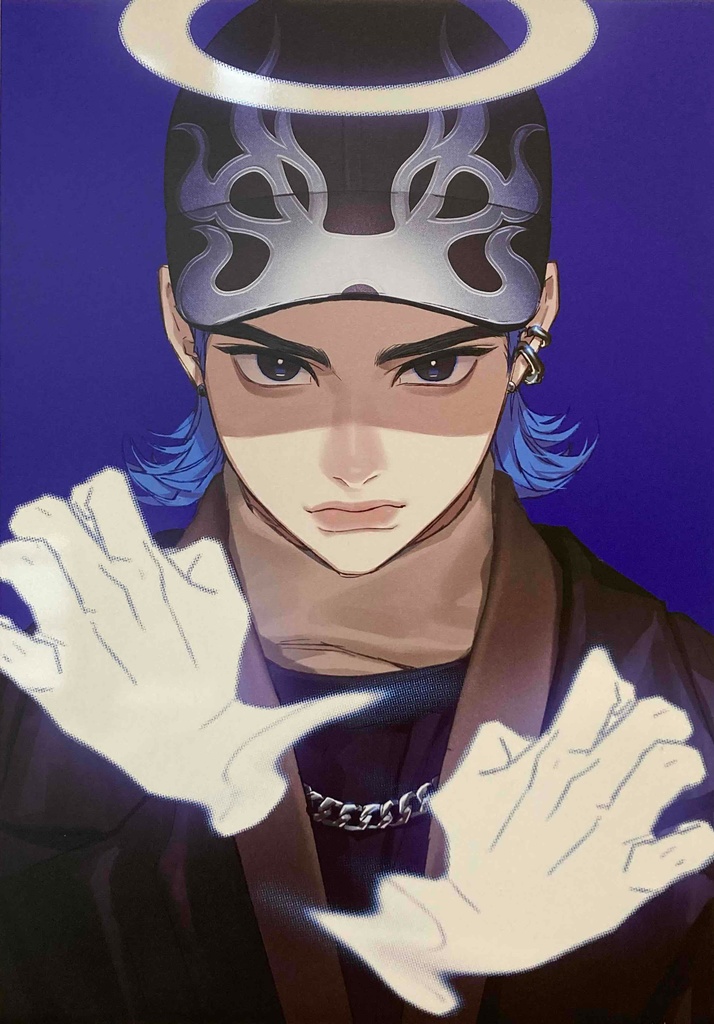 冨士原良　SOUL　（青背景）　【受注販売】