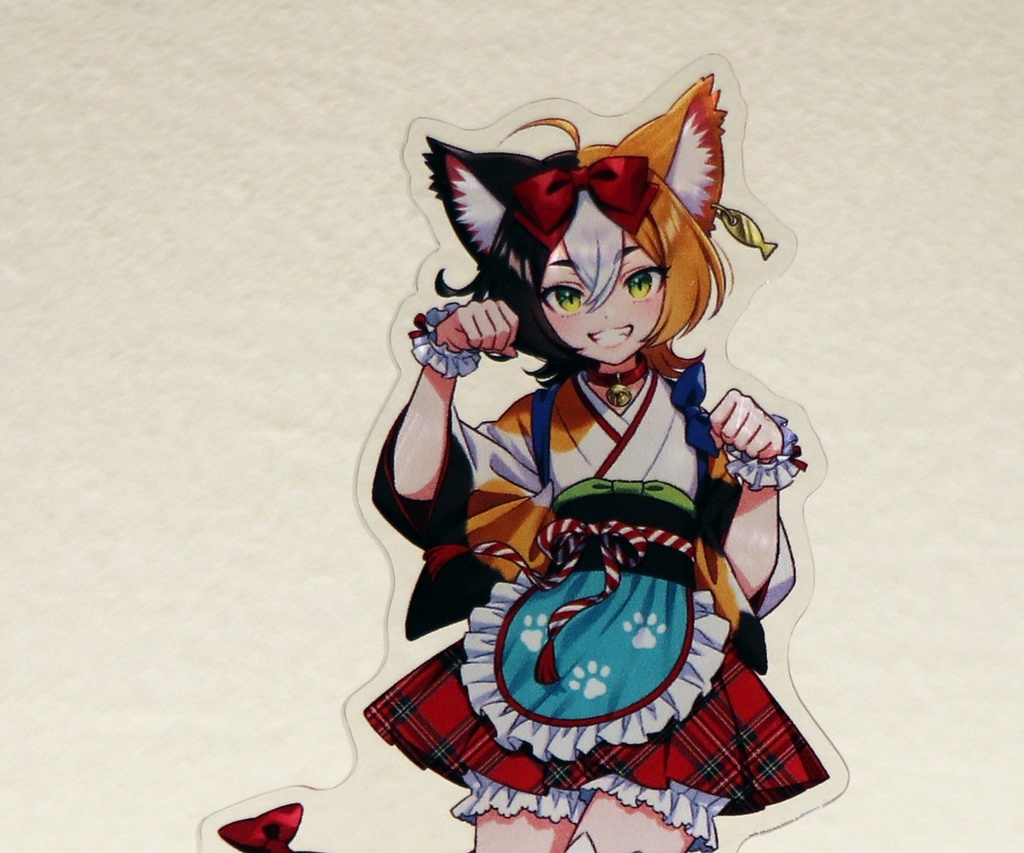 森倉円　アクリルスタンド　招き猫　　