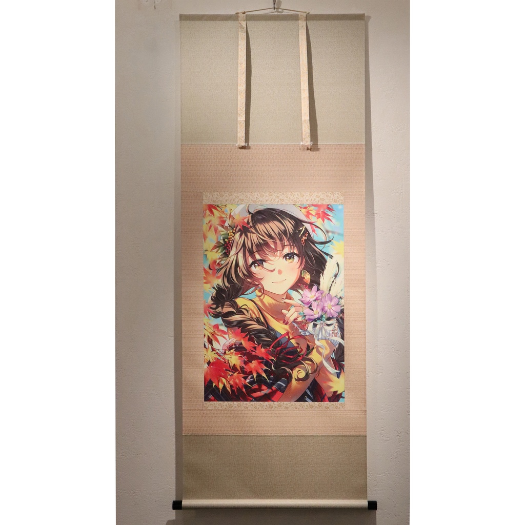 森倉円　秋色　掛軸【受注生産】KYOTO