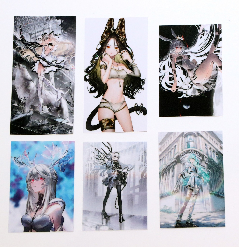 がわこ　ステッカー　６枚セット