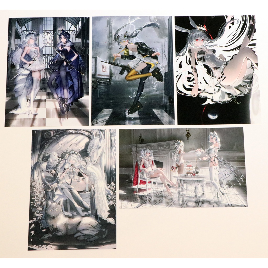 がわこ　ポストカード５枚セット　C