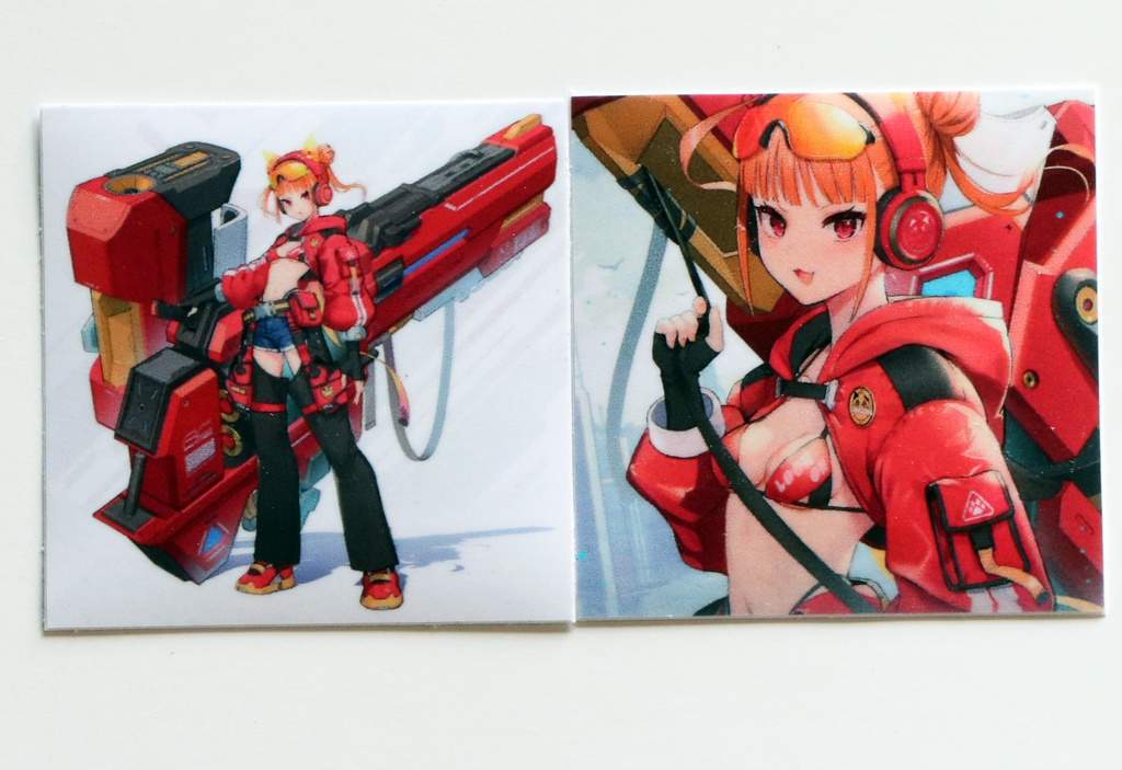 イセ川ヤスタカ　ステッカーC　２枚セット