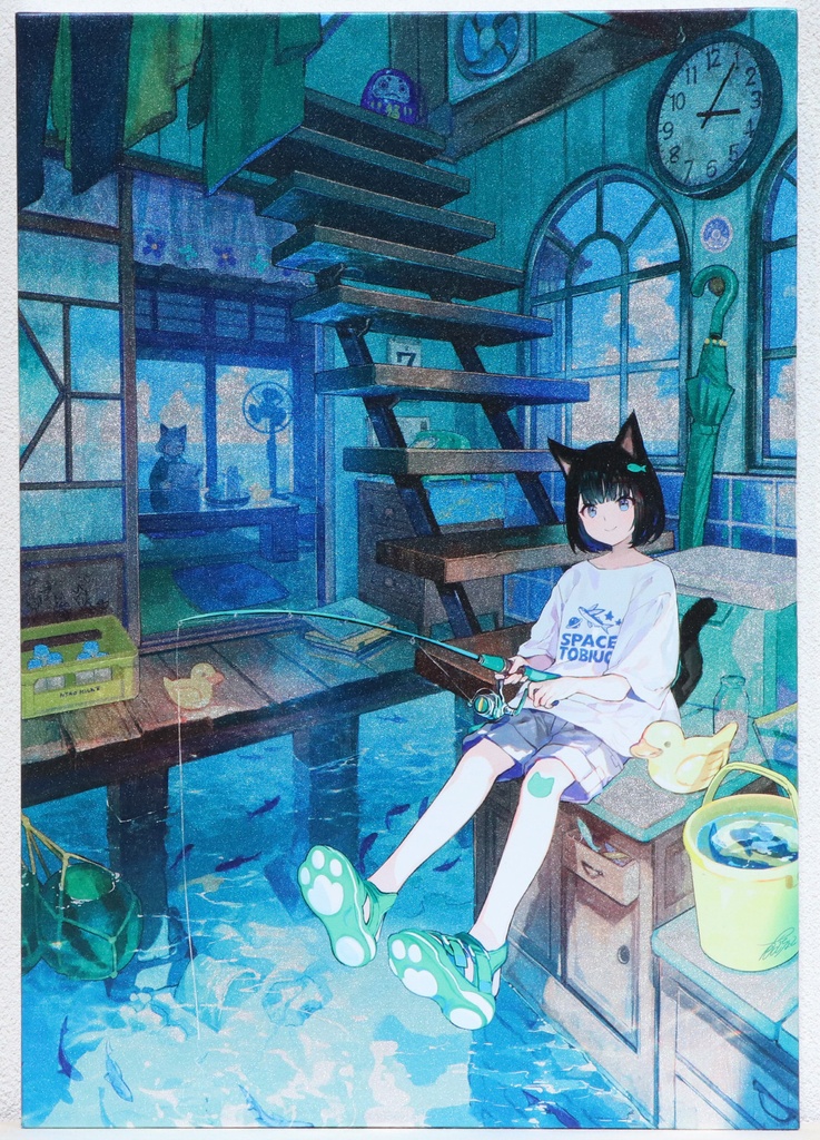 藤ちょこ　８８グラフシルバー　ゆうごはん釣り【受注生産】