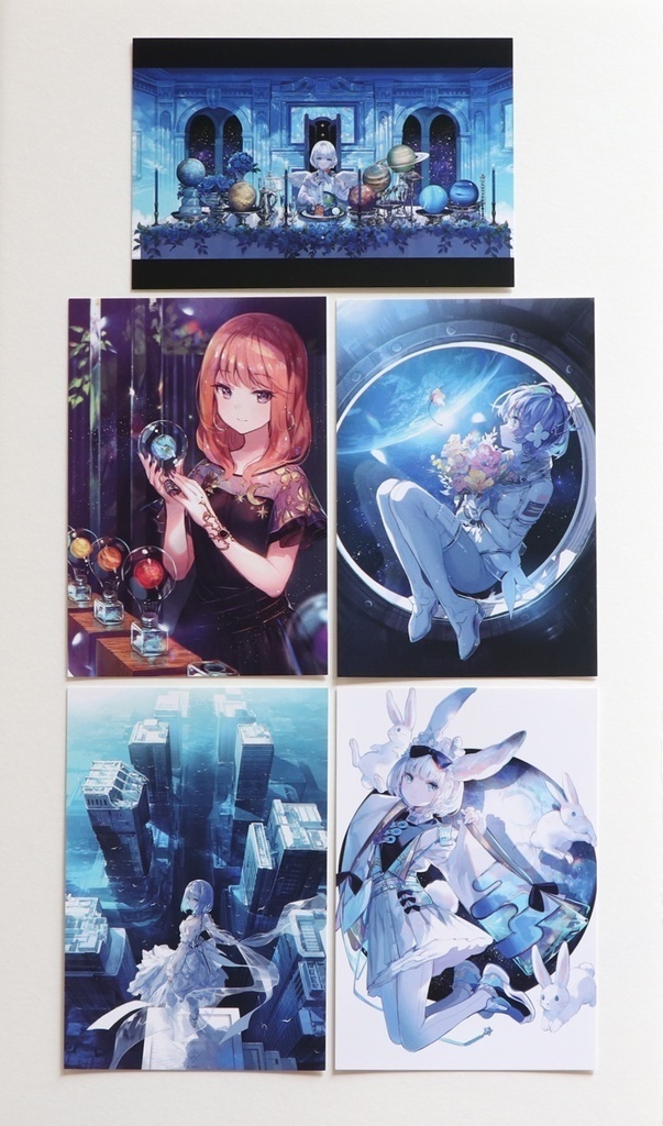 藤ちょこ　ポストカード　星虹の季節　