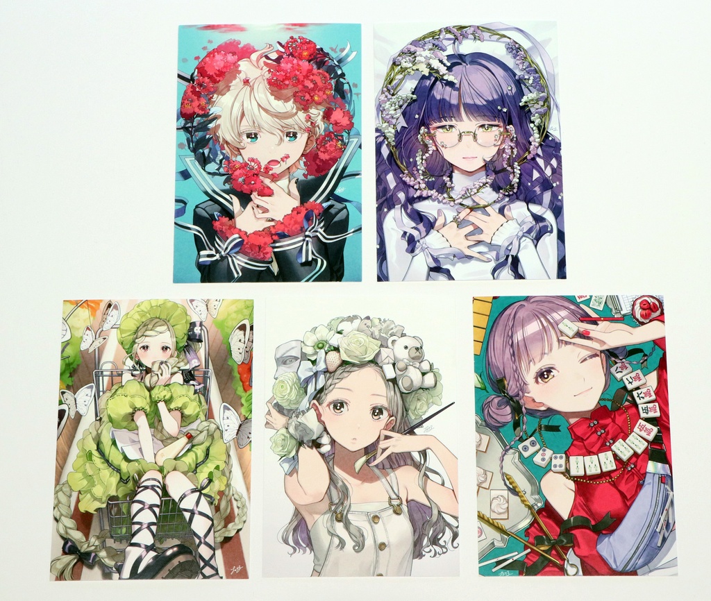 チェリ子  ポストカード５枚セット