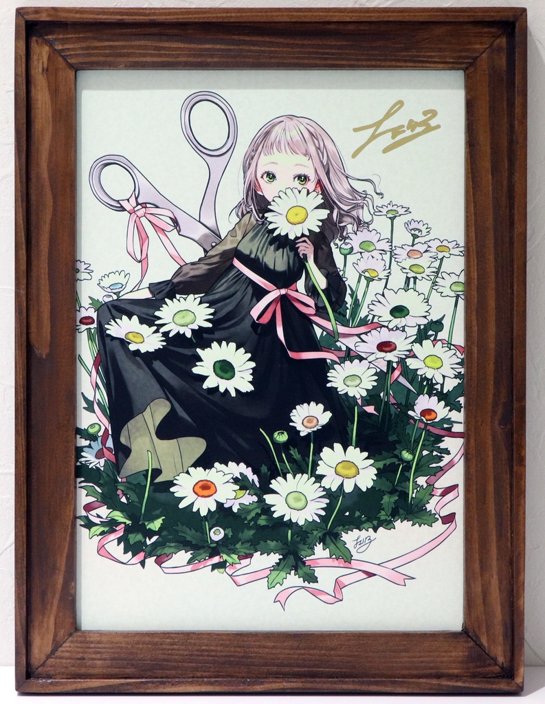 チェリ子　　切り花の妖精　【受注生産】